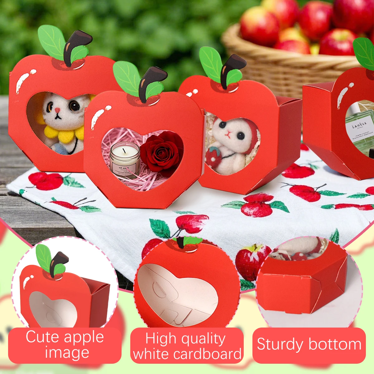 Food Like Snacks - 10/20 pièces Boîtes cadeaux en forme
