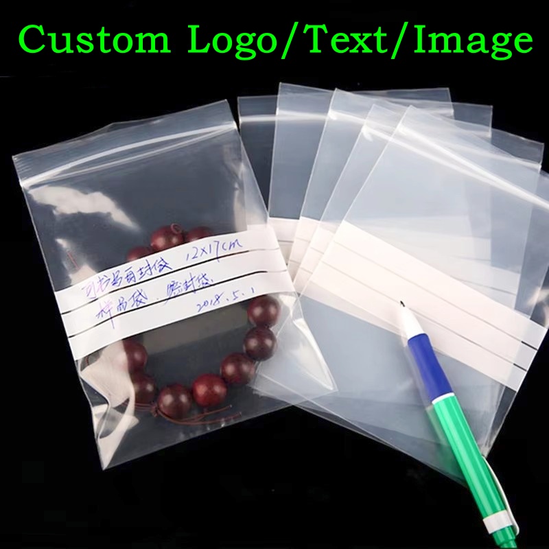 Food Like Snacks - 200 Sachets Ziplock Transparents en PE