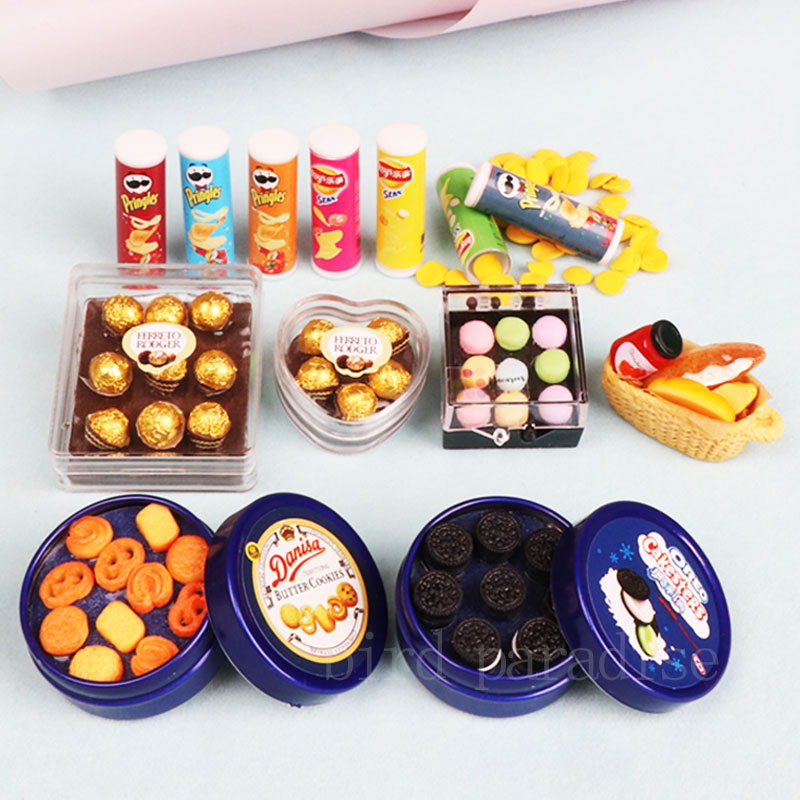 Food Like Snacks - 1/6 Miniatrue poupées nourriture Mini chocolat