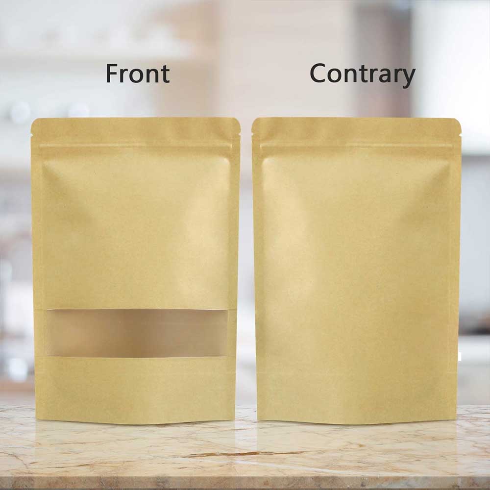 Sacs à Fenêtre en Papier Kraft - Food Like Snacks avis et prix