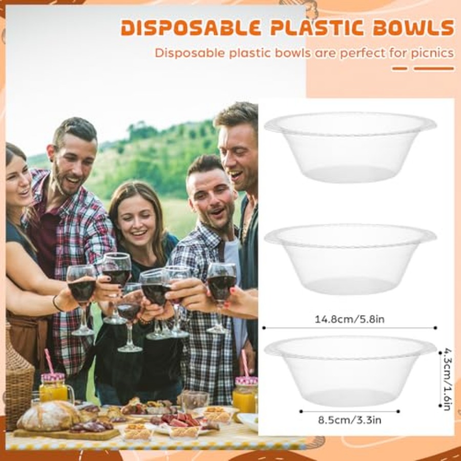 Lot de 30 bols en plastique je - Food Snacks Party avis et prix