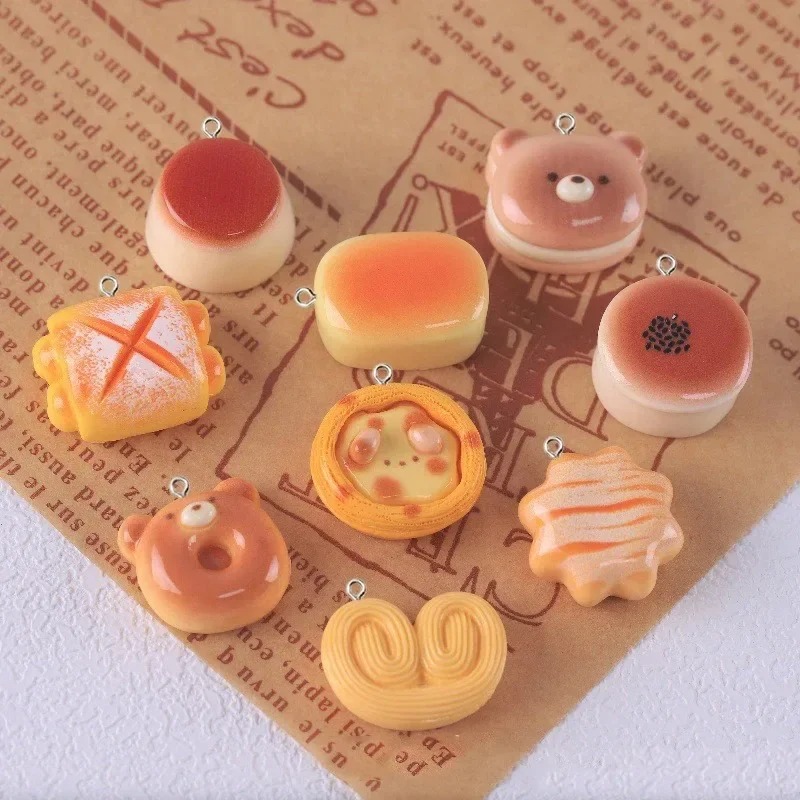 10 Breloques en résine en form - Food Snacks Party avis et prix