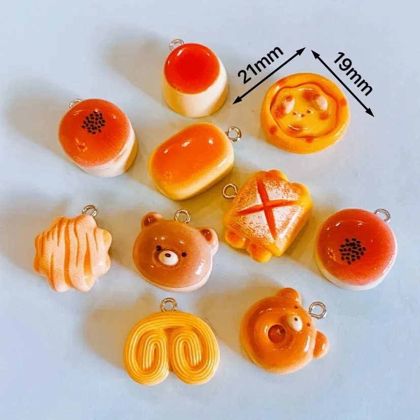 10 Breloques en résine en form - Food Snacks Party avis et prix