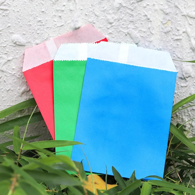 Sacs en papier Kraft colorés p - Food Snacks Party avis et prix