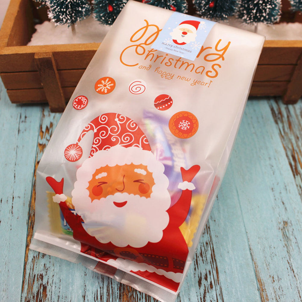 50 sacs transparents pour bisc - Xmas Food Snacks avis et prix