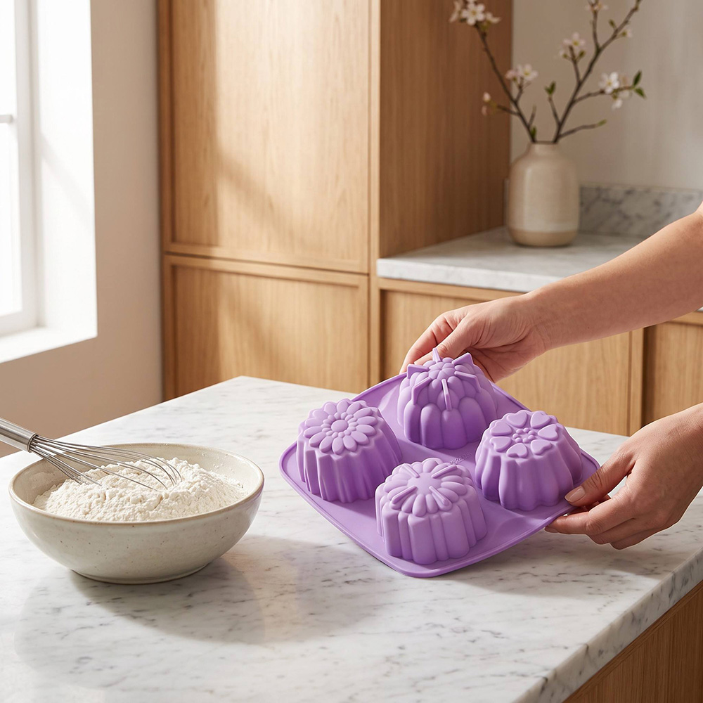 Moule en silicone sans BPA à 4 - Food Snacks Healthy avis et prix